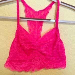 Hot pink bralette from Pink
